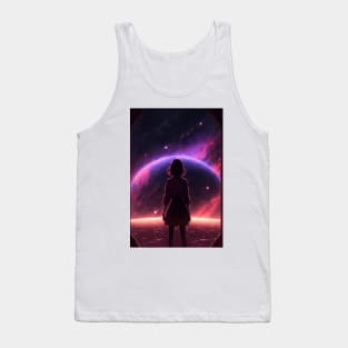 The Fighter in the Space Tank Top